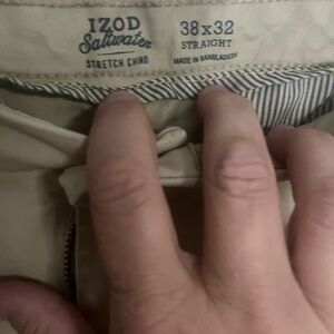 IZOD Saltwater Stretch Chinos 38x32